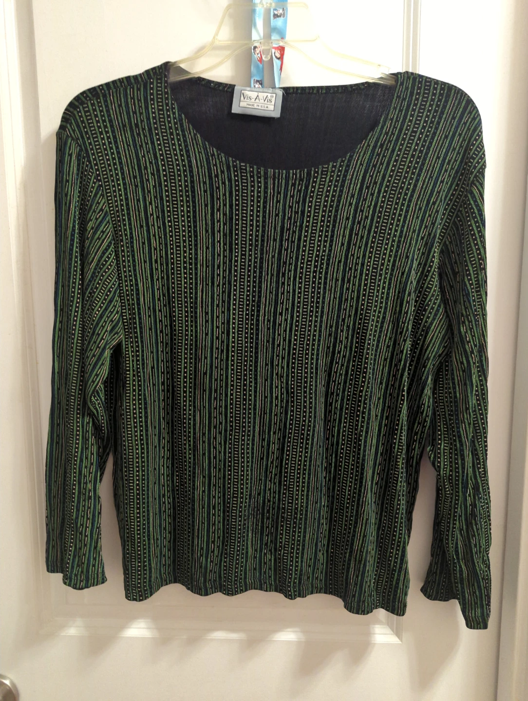 Vis-A-Vis Women's Striped Long Sleeve Top