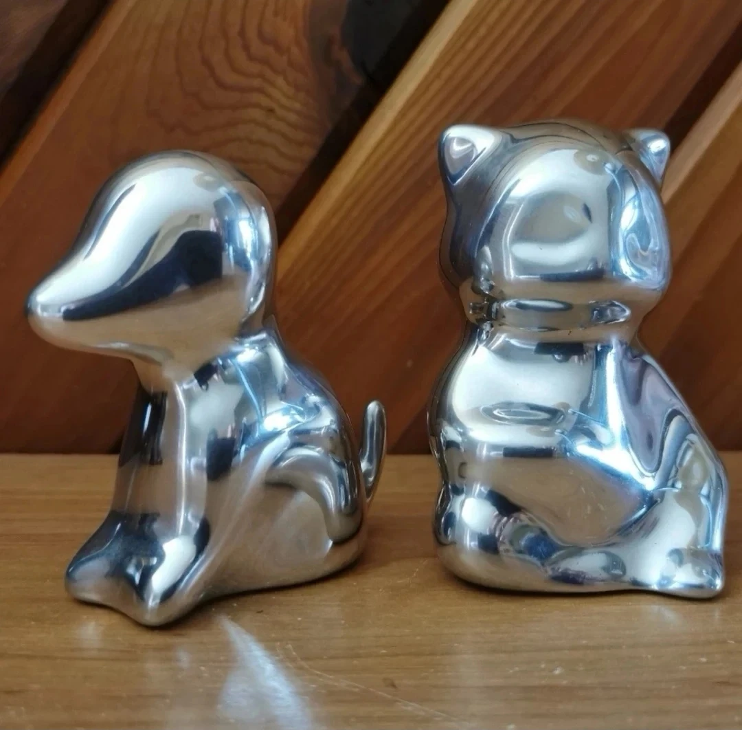 Hoselton Aluminum Cat and Dog Sculptures - photo 4