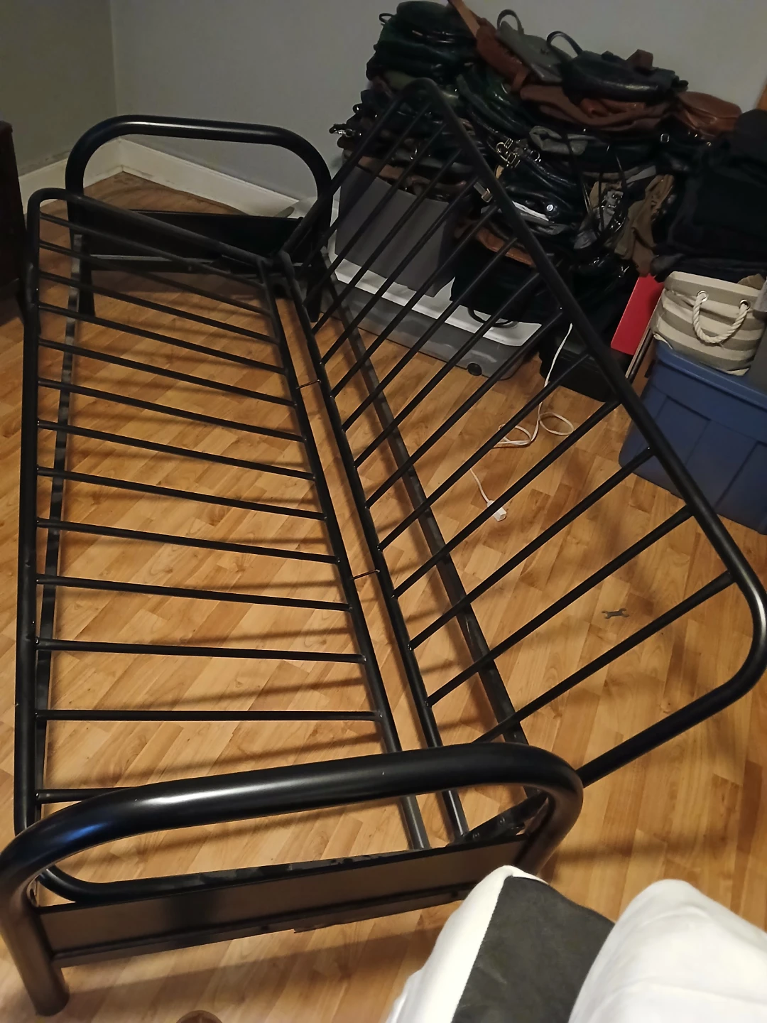 Black Metal Futon Frame
