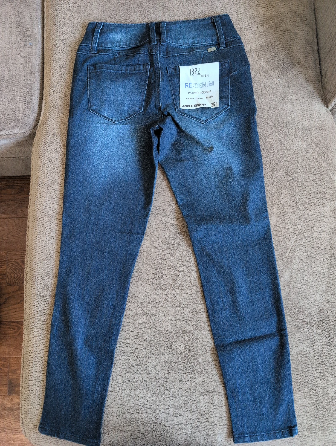 1822 Denim Women's Ankle Skinny Jeans Size 2 - photo 2