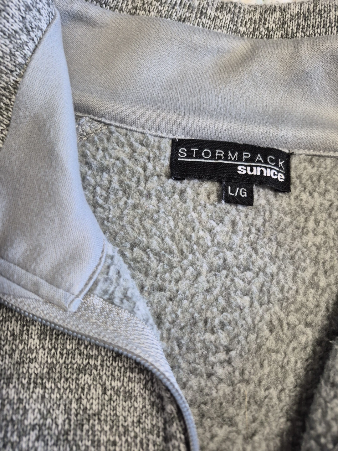 Ladies Size Large Stormpack Sunice 3/4 Zip up Pullover Sweater - photo 3