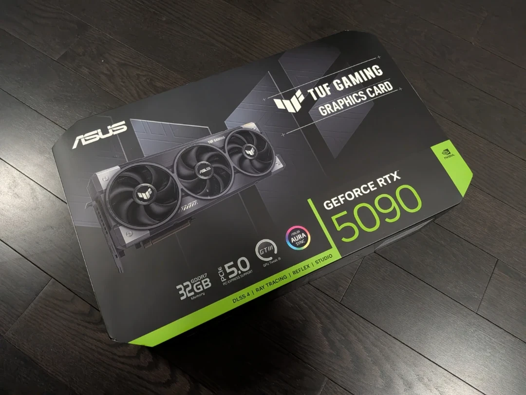 ASUS TUF RTX 5090 Box & accessories only