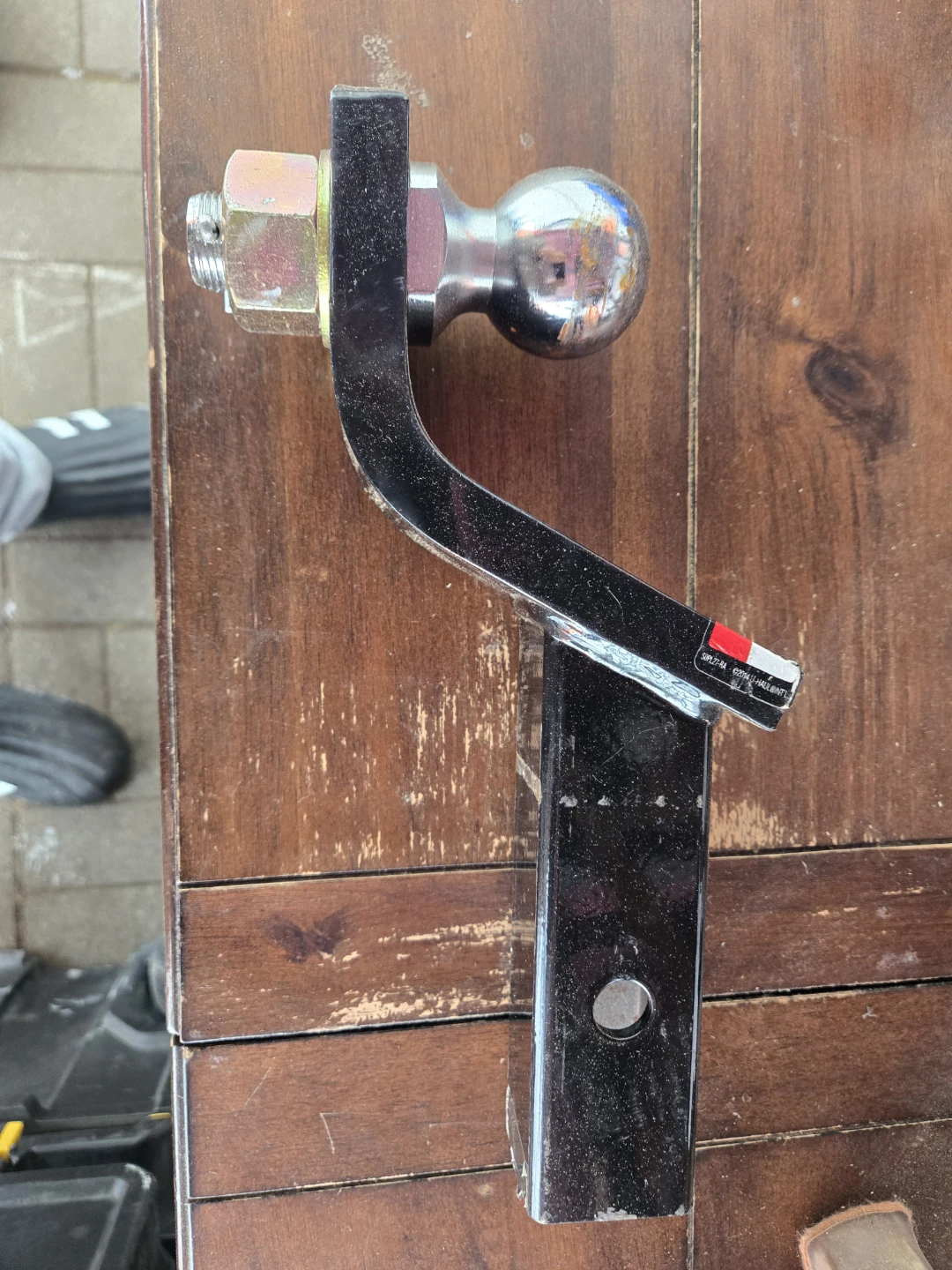 Ball Mount Hitch with 2" Receiver and Hitch Ball
