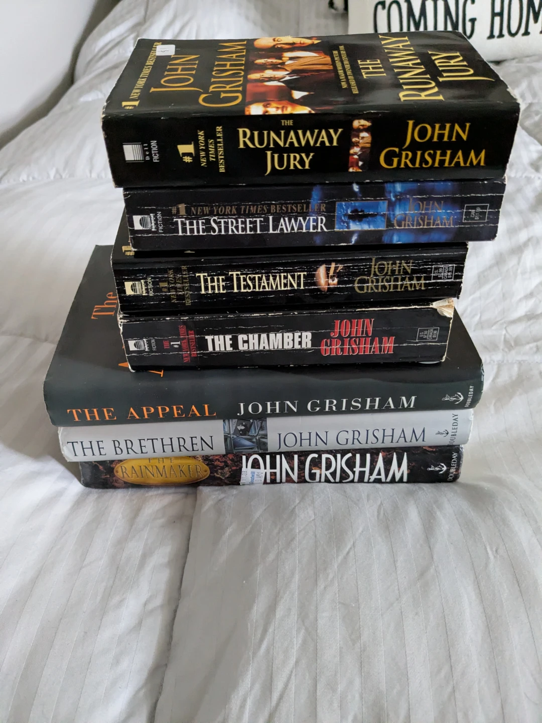 John Grisham Books - The Rainmaker, The Brethren, and more - photo 2