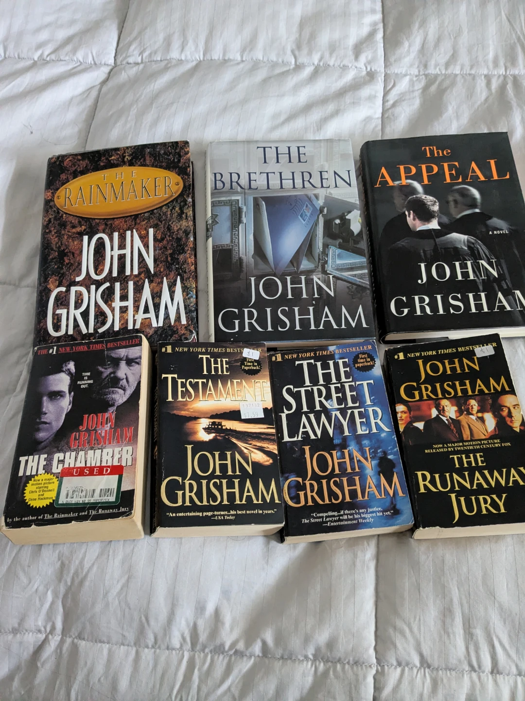 John Grisham Books - The Rainmaker, The Brethren, and more