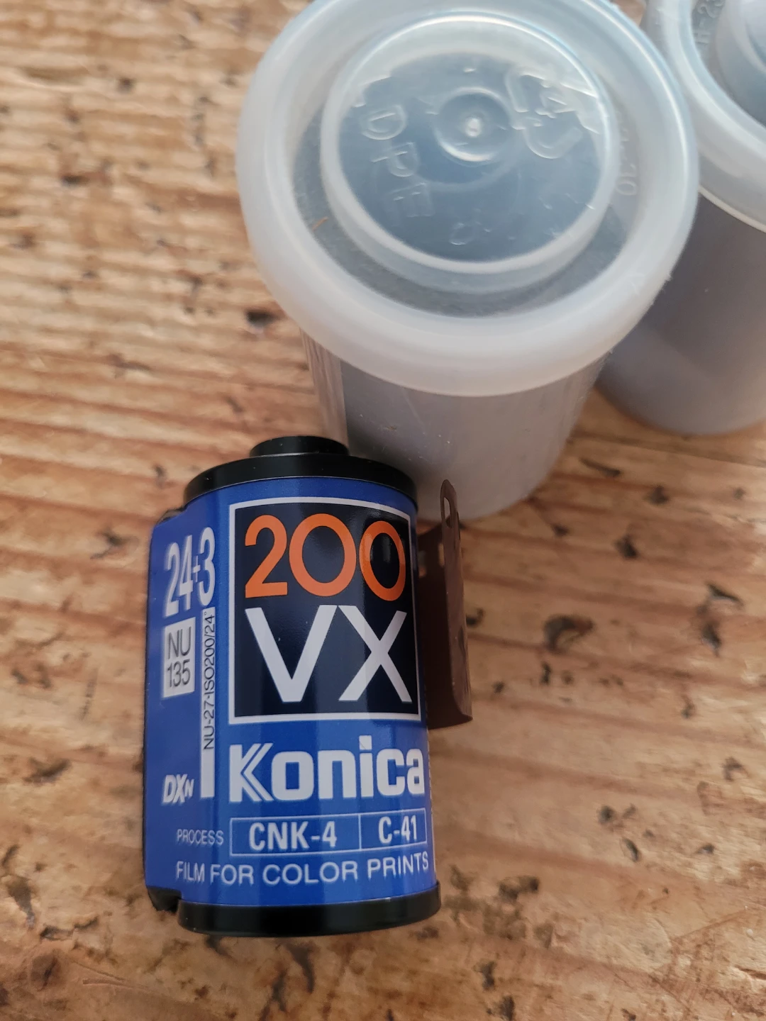 Six Free color film Konica VX 200 35mm Film