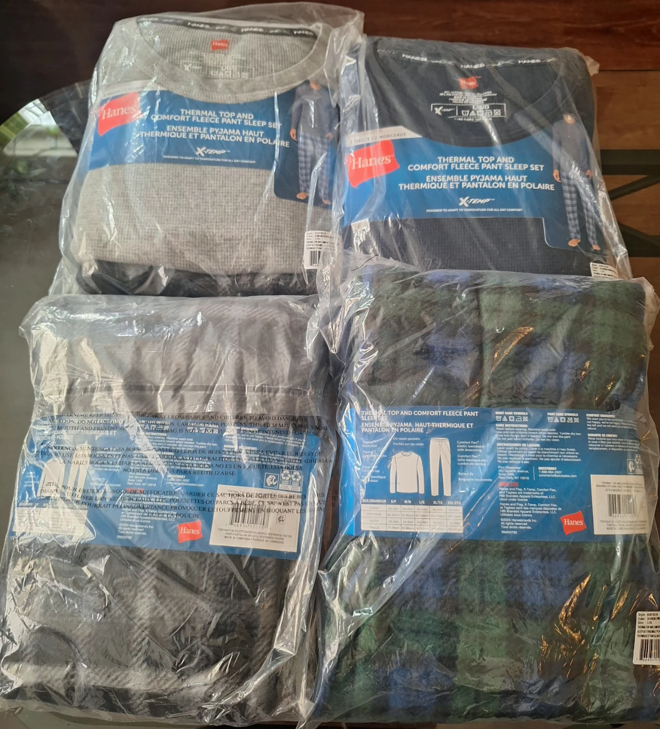 Brand New sealed- Hanes sleep sets mens - photo 2