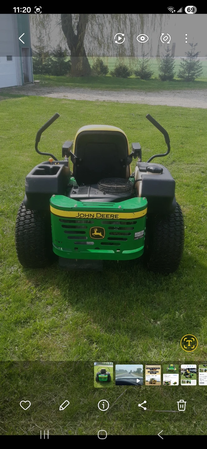 John Deere Z445 EZtrak Zero Turn Mower - photo 2