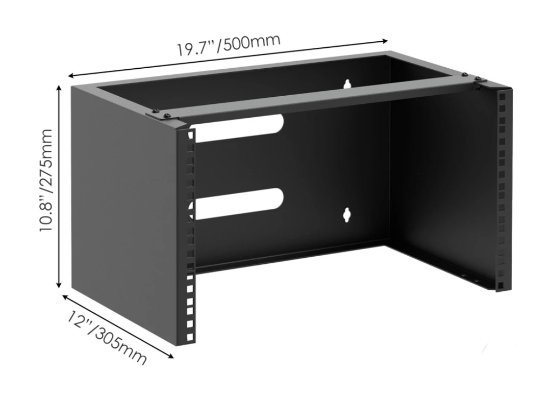 New Heavy Duty 6u Open Rack Cabinet