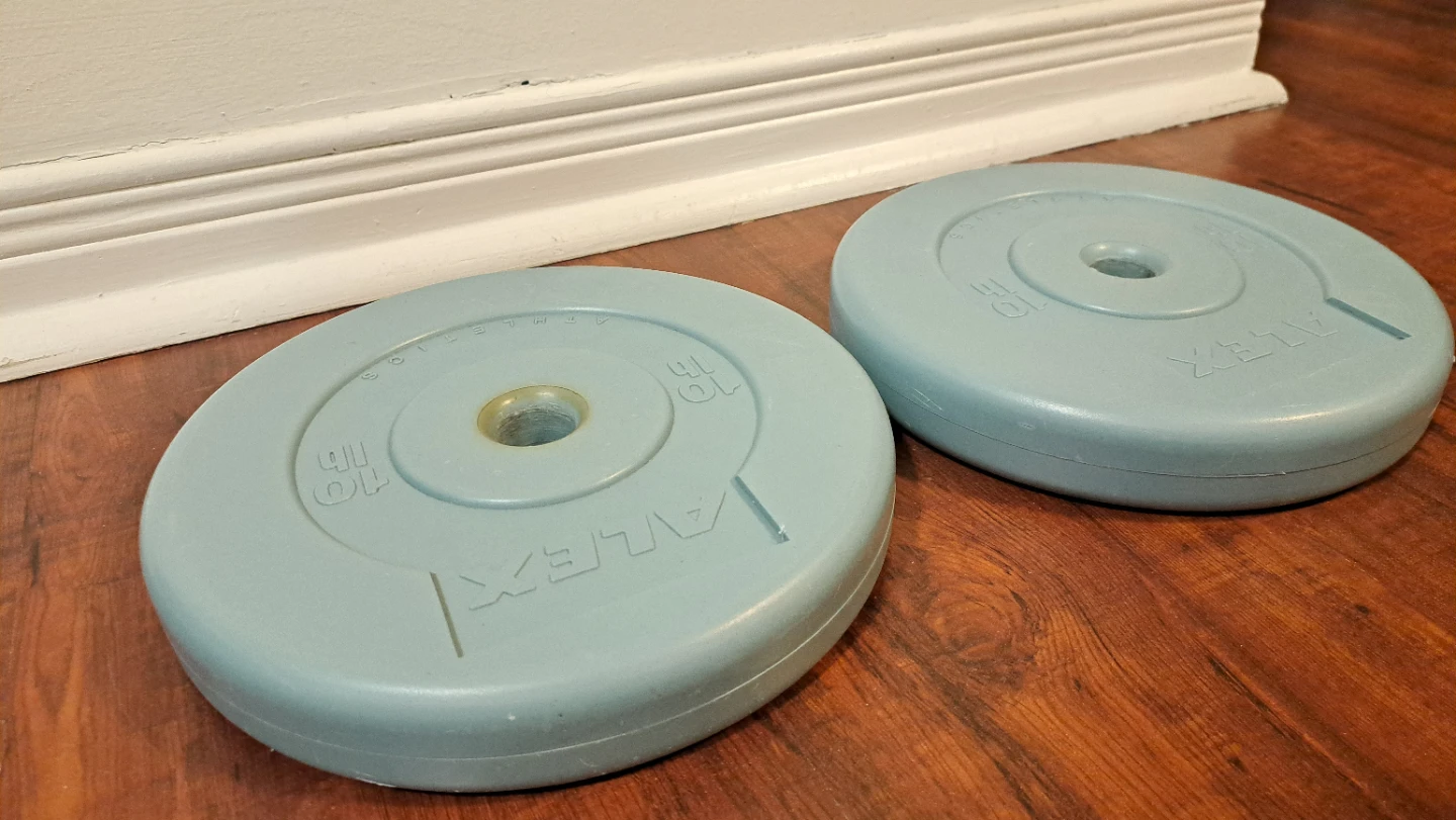 ALEX Athletics 10 lb Weight Plates (Set of 2) - photo 4