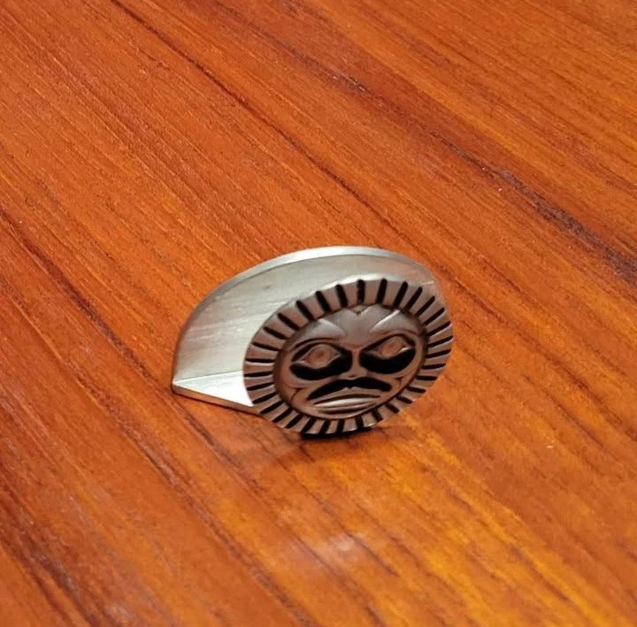 Pewter Business Card Holder!