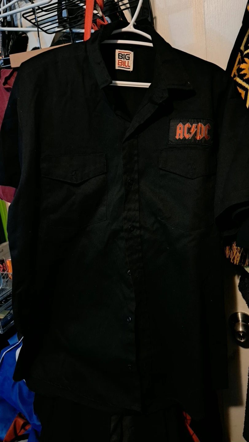 AC/DC Black Work Shirt - Big Bill Brand - photo 2