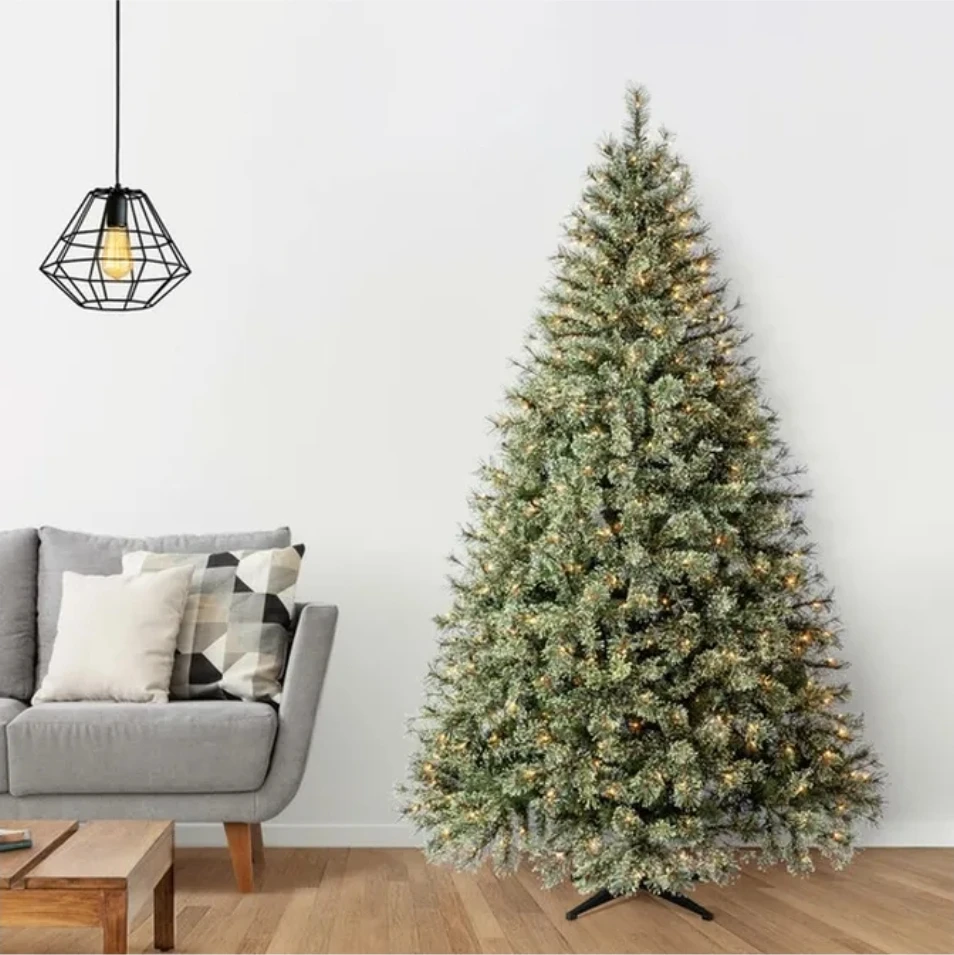 "Jasper" Pre-Lit Cashmere xmas Tree - 7.5 ft