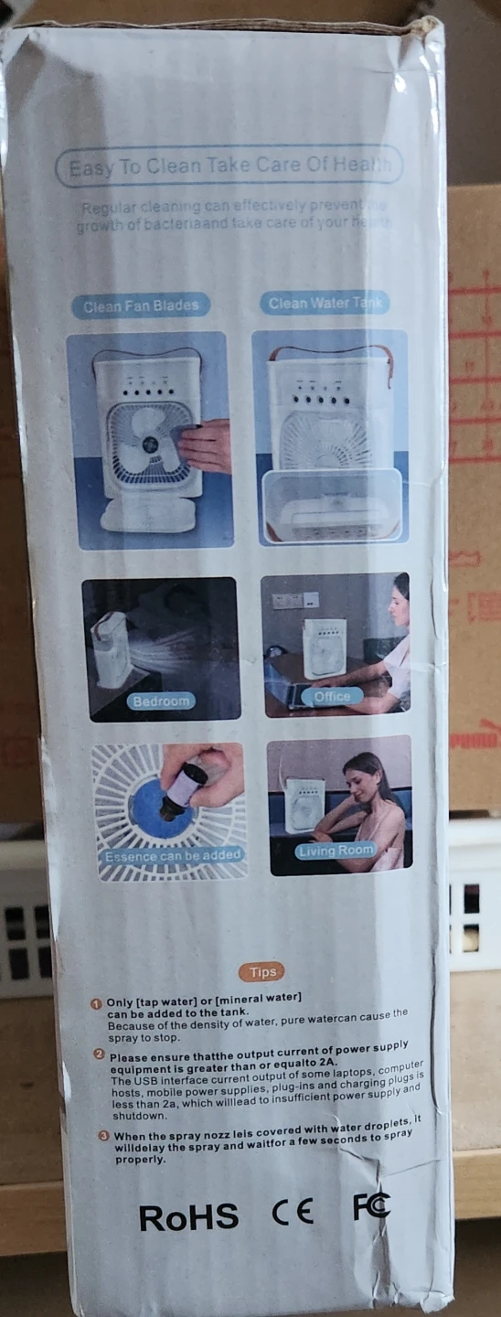Mini Cooling Fan with Fine Mist - photo 4