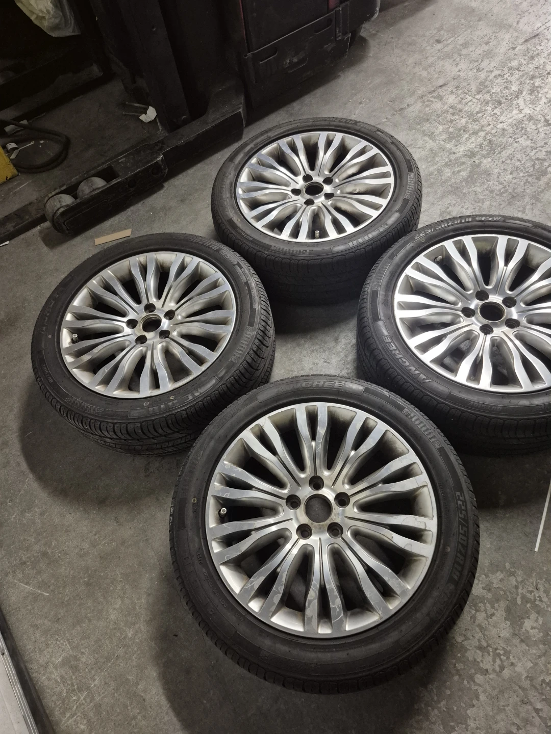 Set of 4 Used Tires and Rims - photo 4