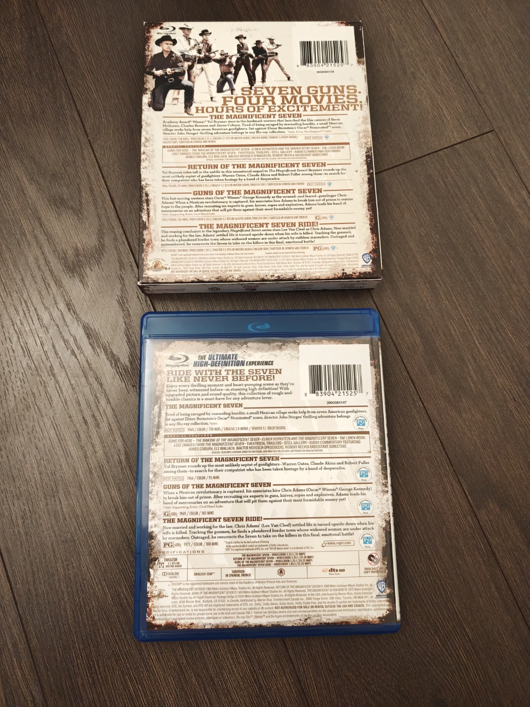 The Magnificent Seven Collection Blu-ray Set - photo 2