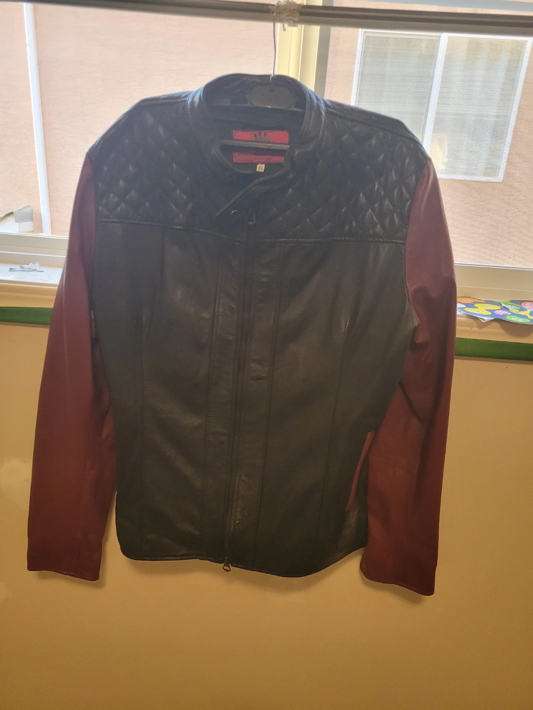 Men's Faux Leather Jacket