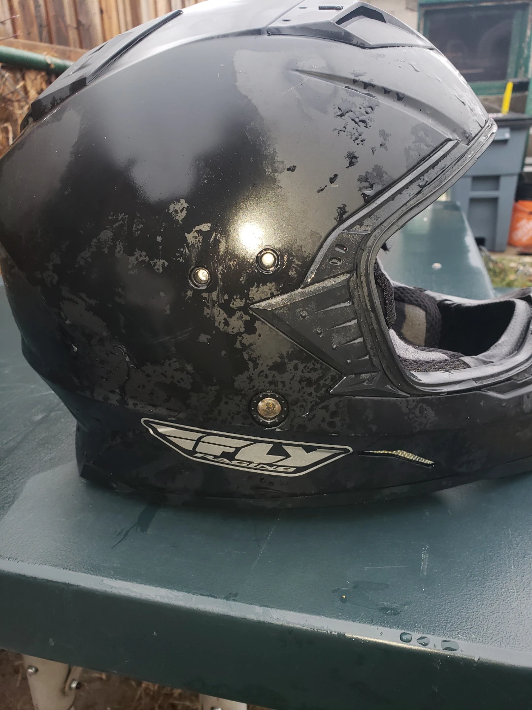 FLY Racing Black Motorcycle Helmet - photo 4