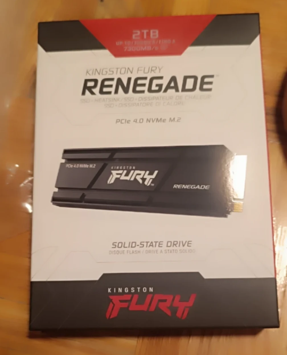 Kingston FURY Renegade 2TB NVMe M.2 SSD