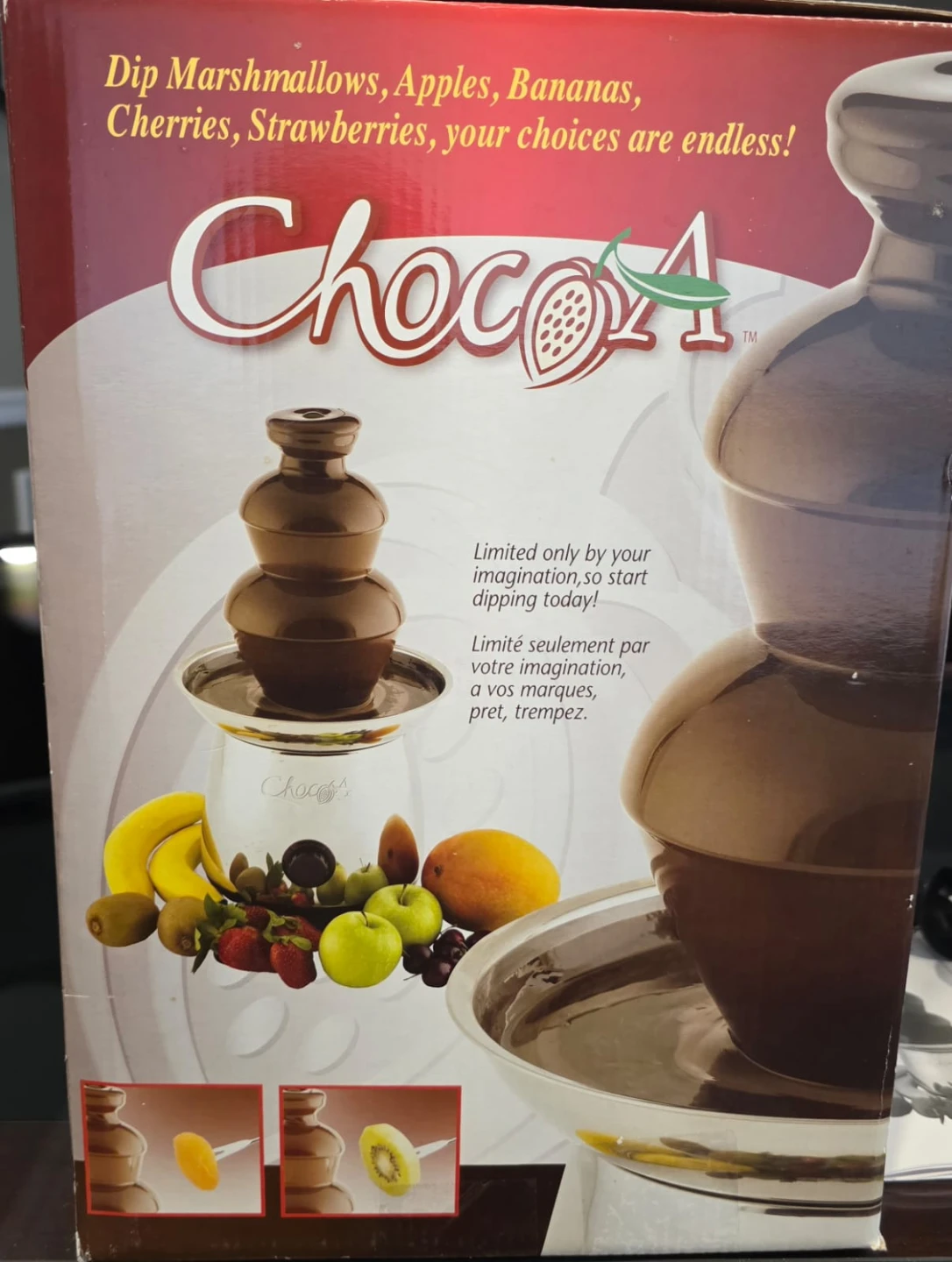 Chocola Chocolate Fountain Stainless Steel - photo 3