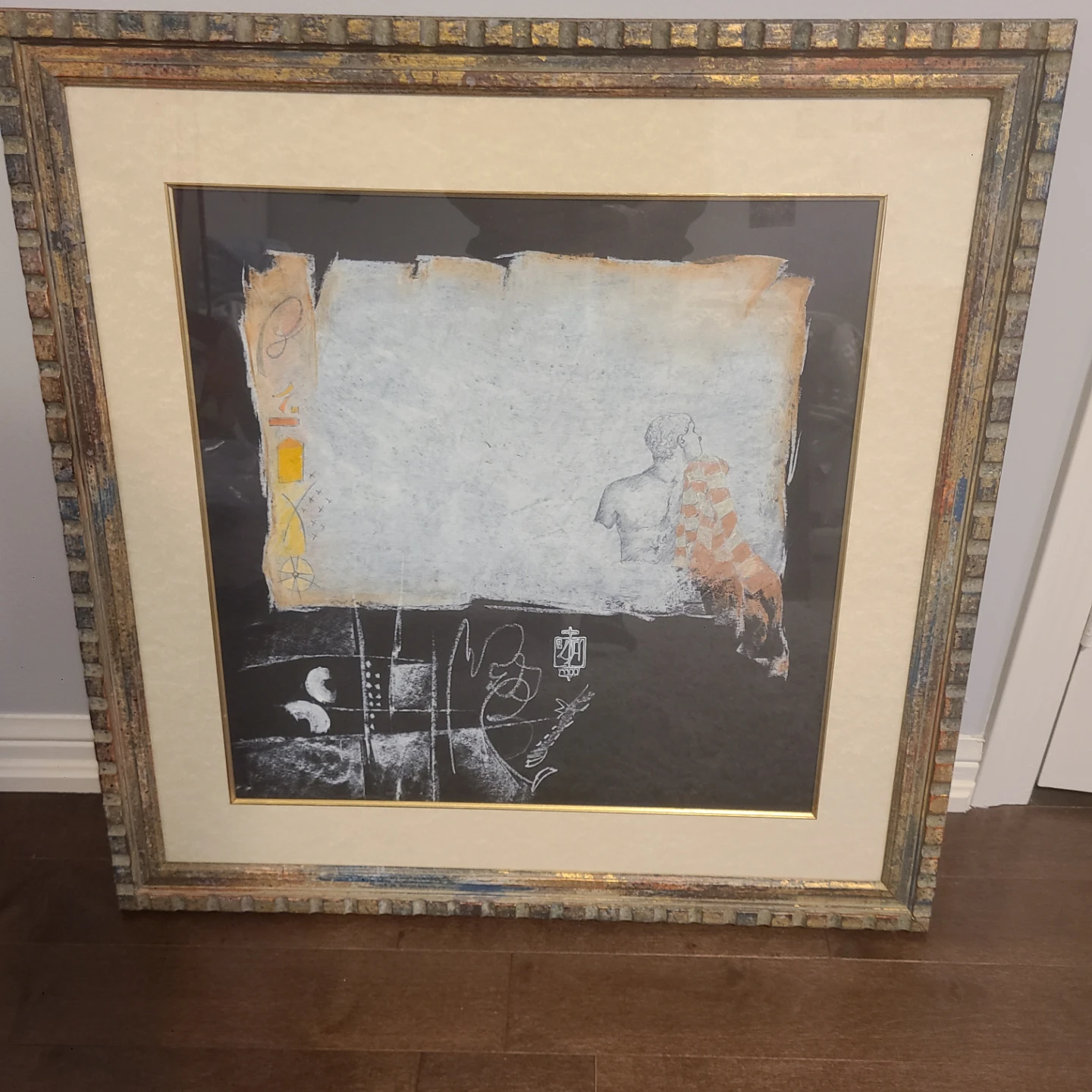 Framed Abstract Art Print