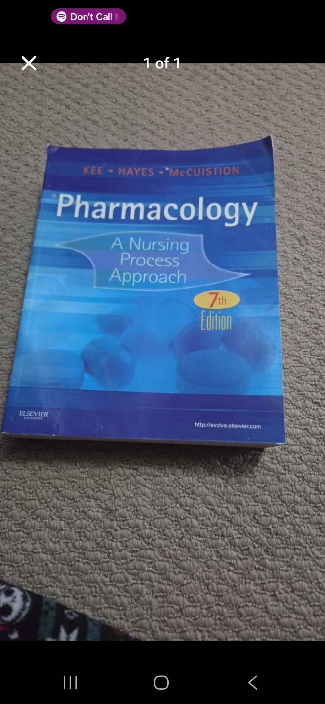 Pharmacology: A Nursing Process Approach 7th Edition Textbook