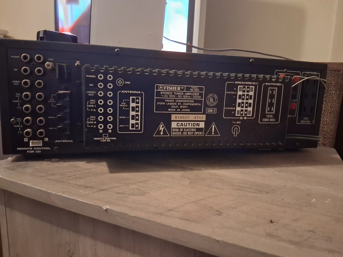 Fisher Stereo Tuner Amplifier RS-1010 - photo 2