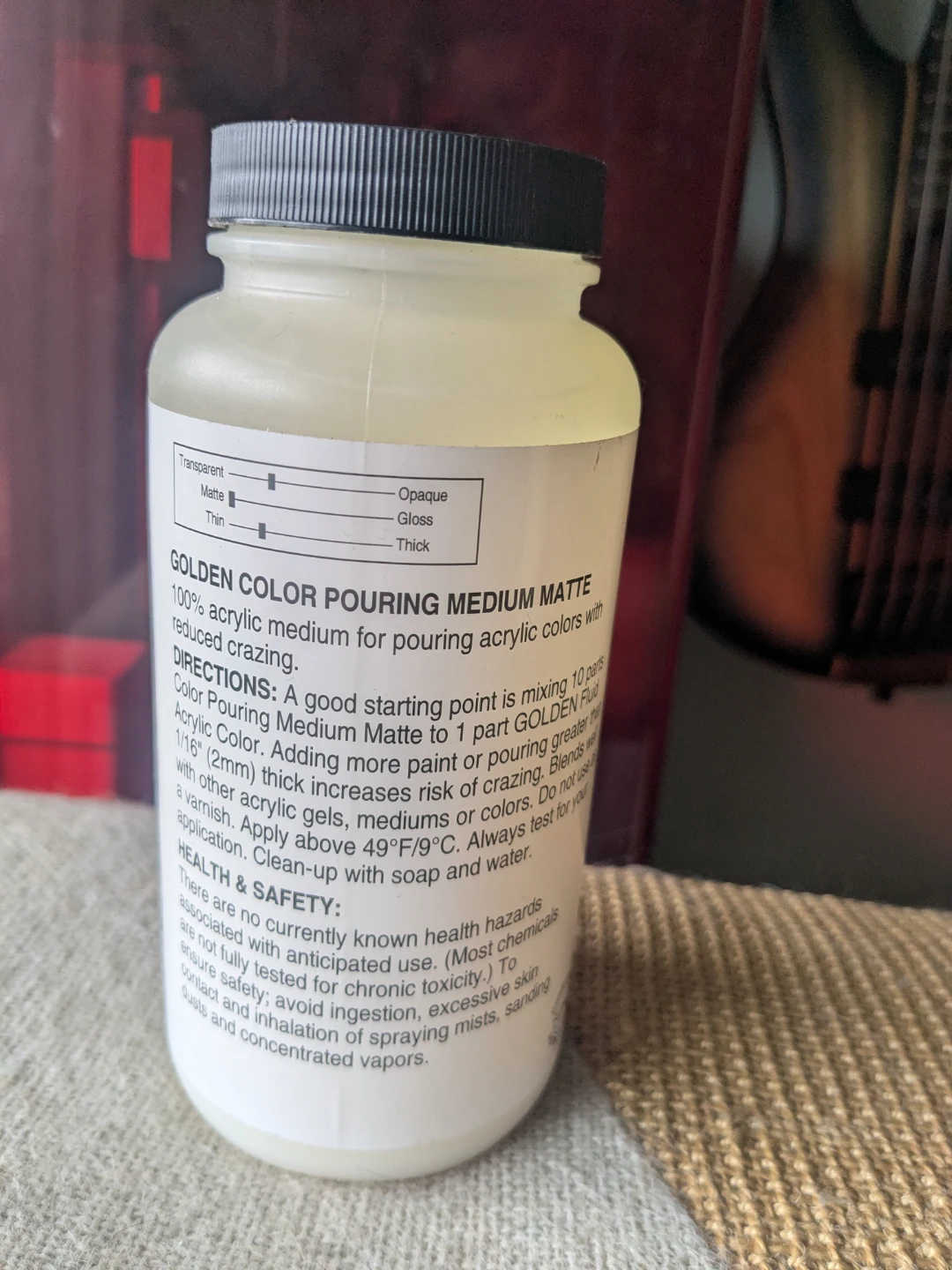 Golden Color Pouring Medium Matte 16 oz - photo 2