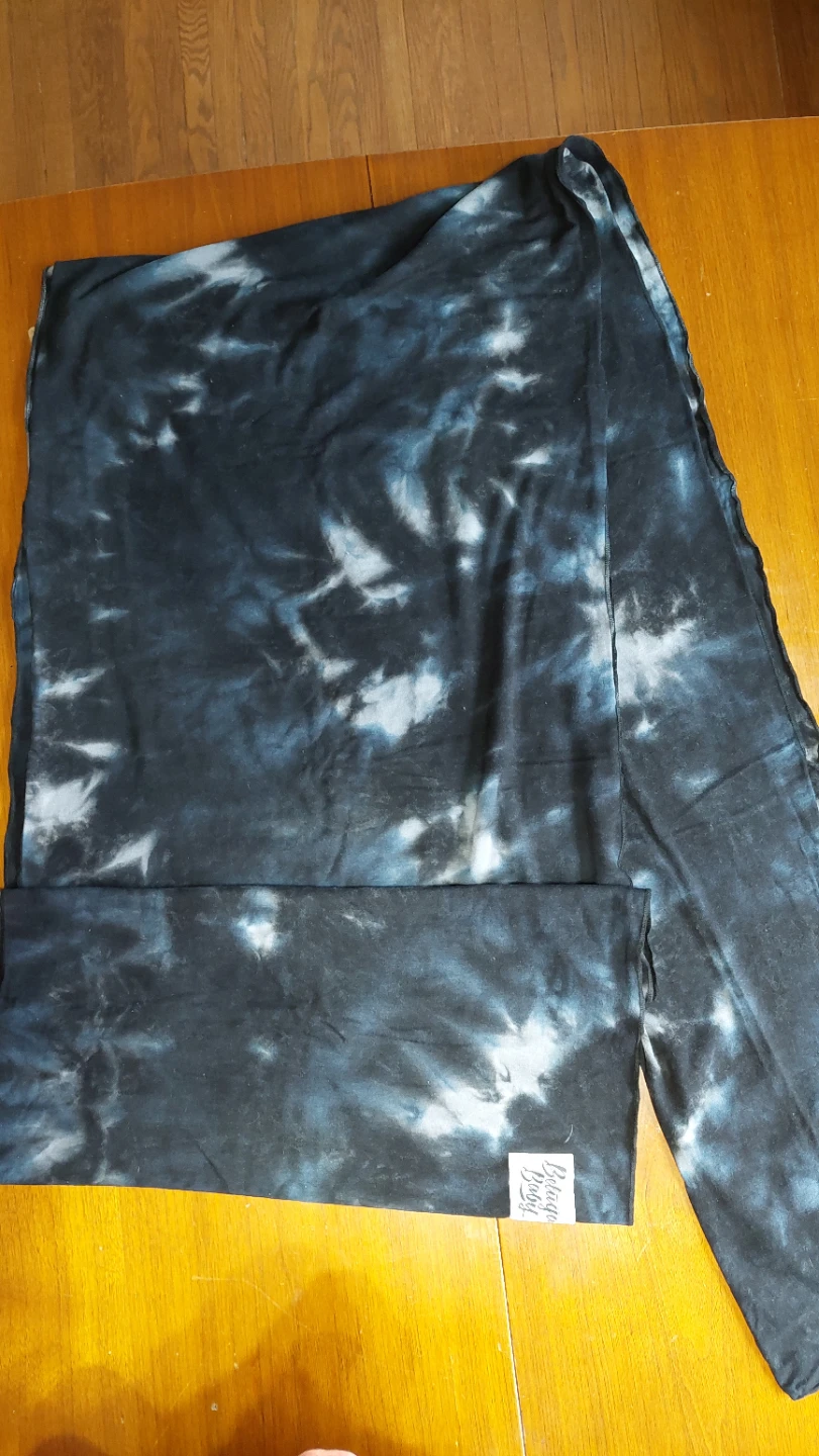 Beluga Baby Saga Wrap - Ocean Blue Tie-Dye - photo 3