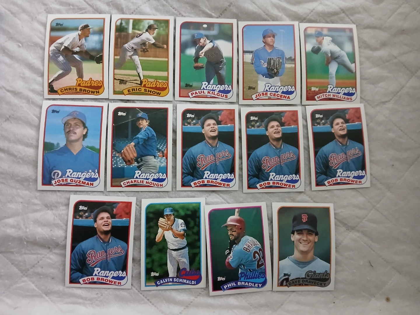 Collection of 20 Topps Baseball Cards