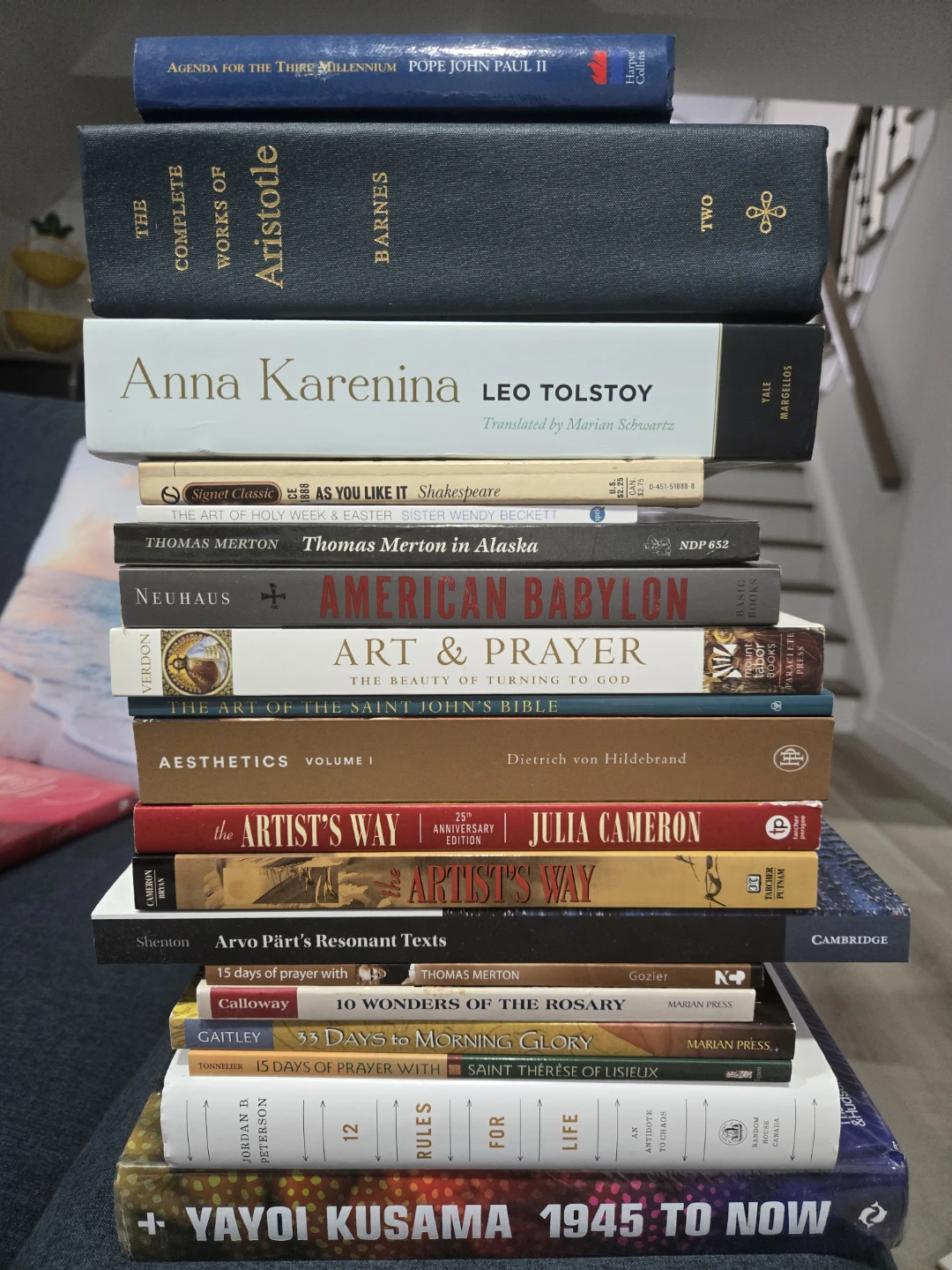 Assorted Books - Art, Religion, Literature
