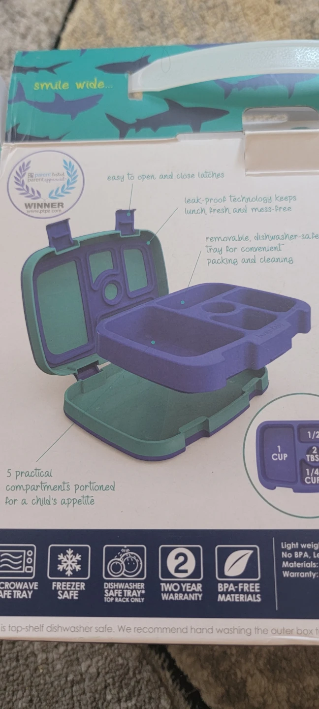 Bentgo Kids Durable & Leak-Proof Children's Lunch Box - - photo 4