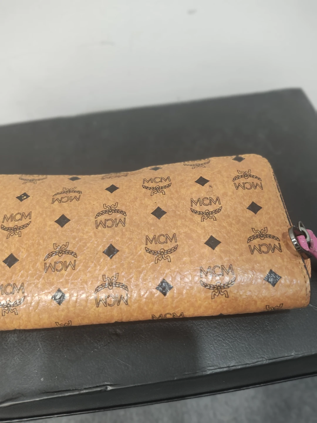 MCM Studded Visetos Wallet - photo 2