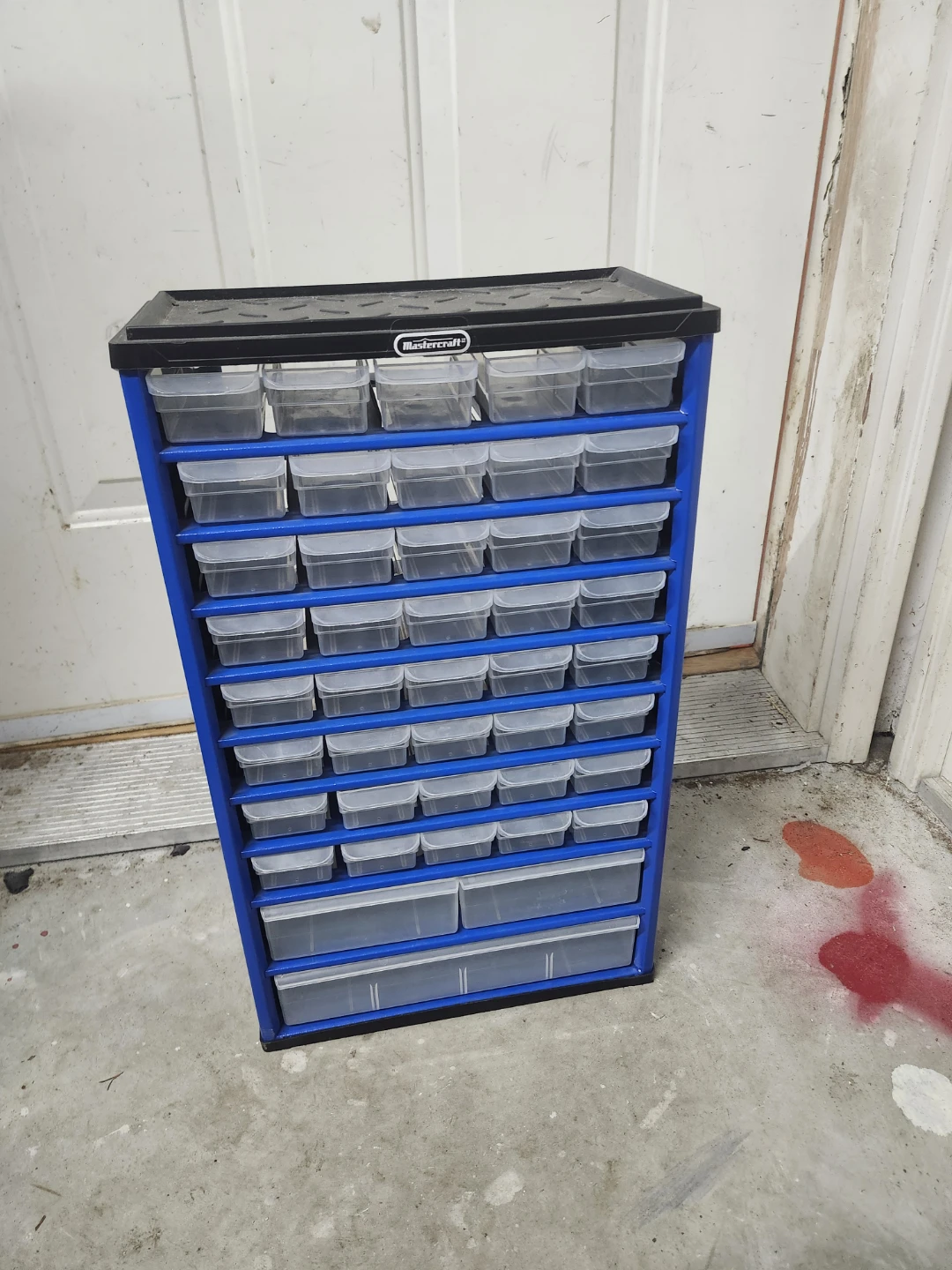 Mastercraft Blue 43 Drawer Parts Organizer - photo 2