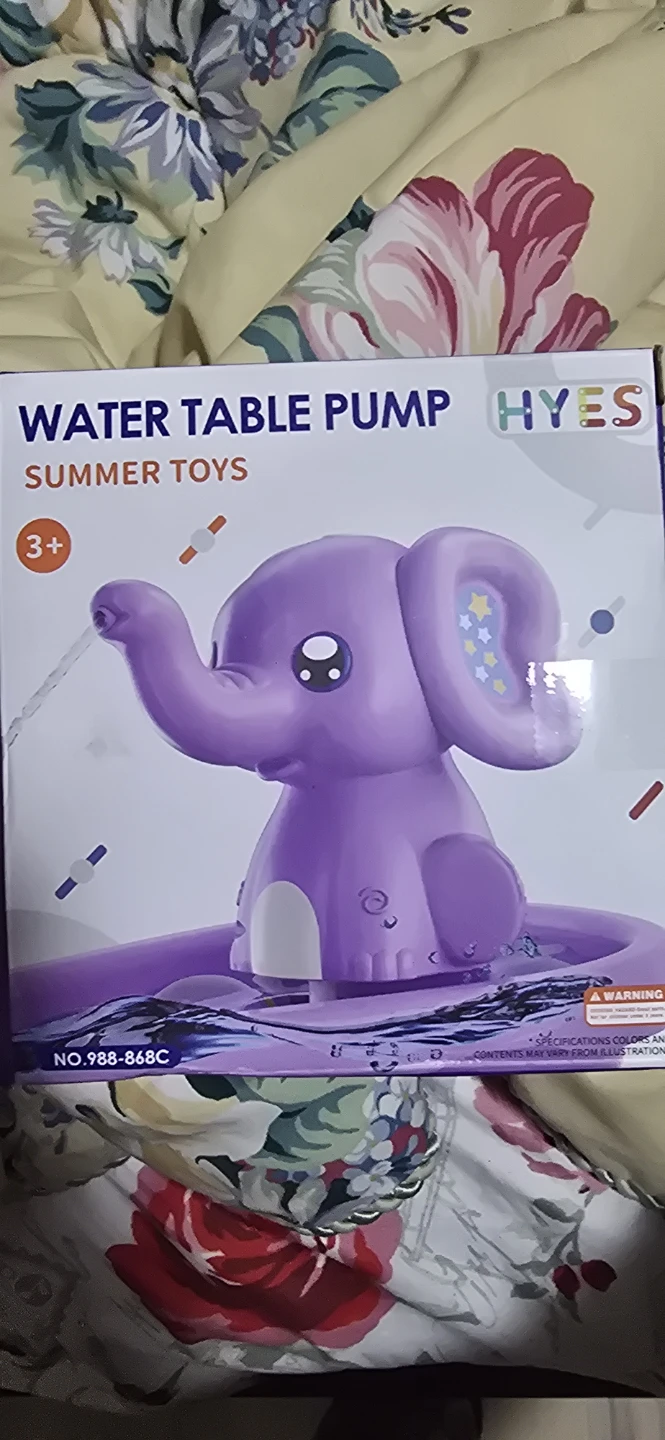 HYES Elephant Water Table Pump - Summer Toy