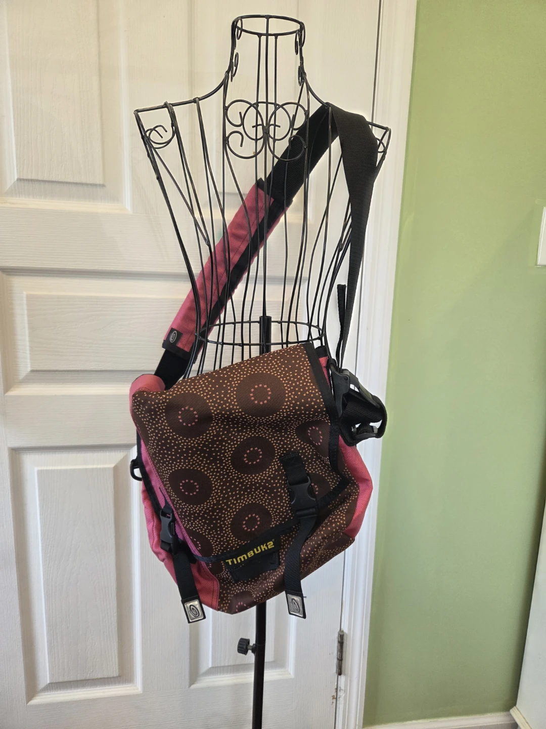 Timbuk2 Messenger Bag - Pink & Brown Pattern - photo 2