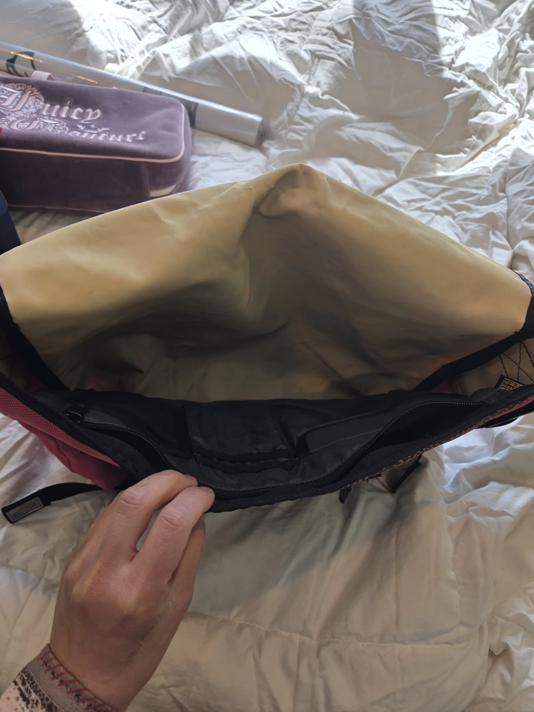 Timbuk2 Messenger Bag - Pink & Brown Pattern - photo 3