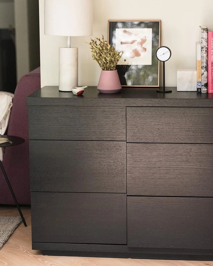 EQ3 Dark Wood Double Dresser - photo 4