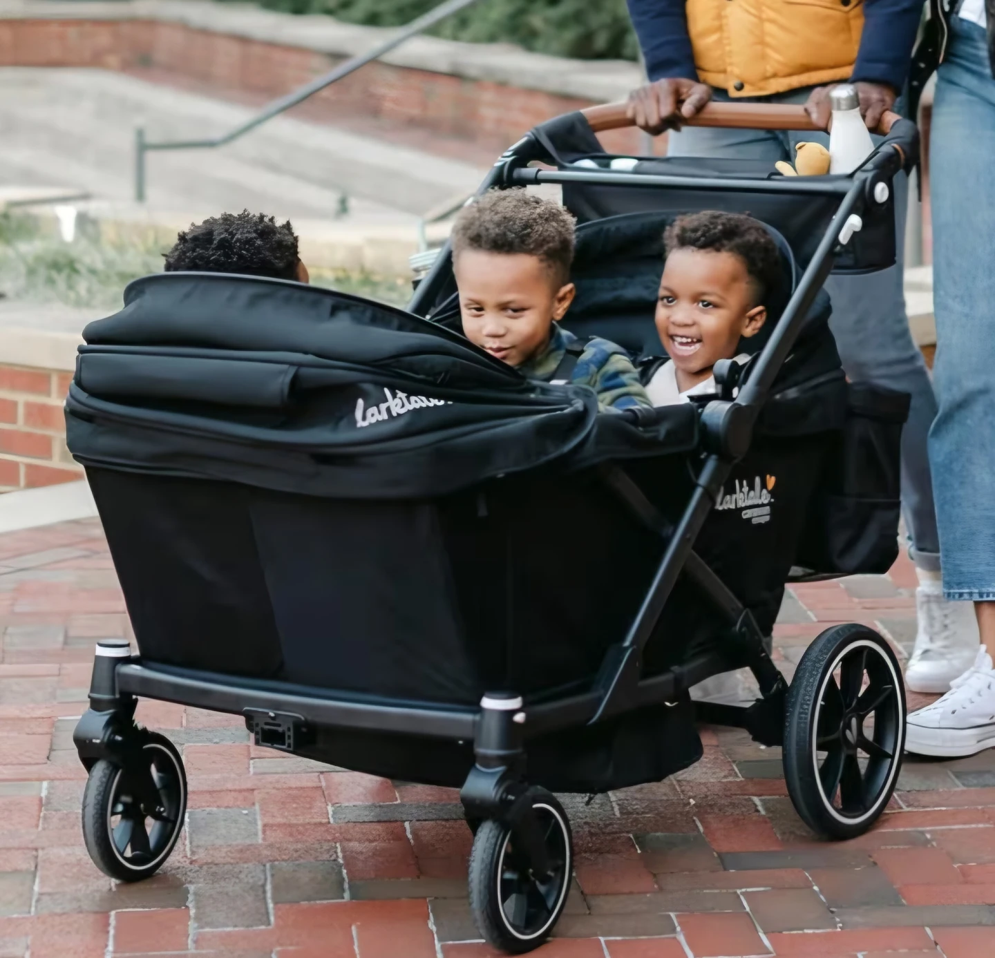 Larktale Caravan Coupe Quad V2 Double Stroller - photo 2