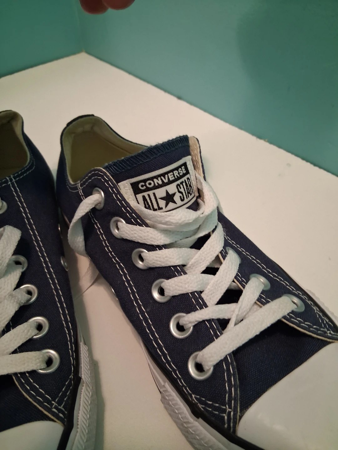 Converse All Star Navy Blue Low Top Sneakers