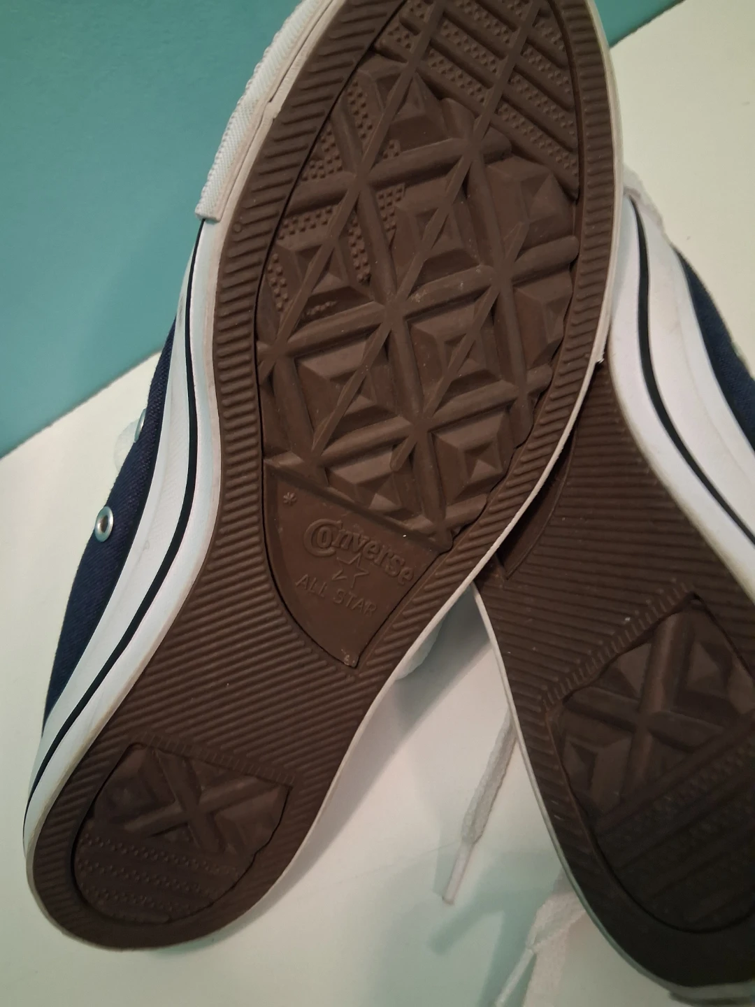 Converse All Star Navy Blue Low Top Sneakers - photo 4
