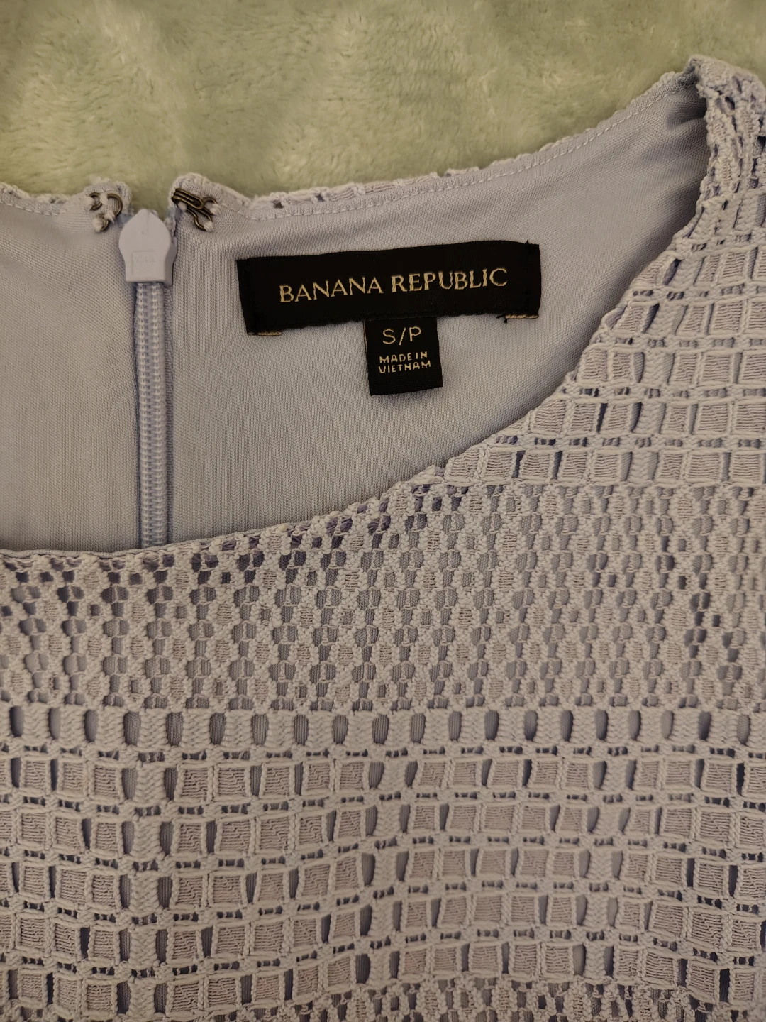 Banana Republic Periwinkle Lace blouse S/P - photo 2