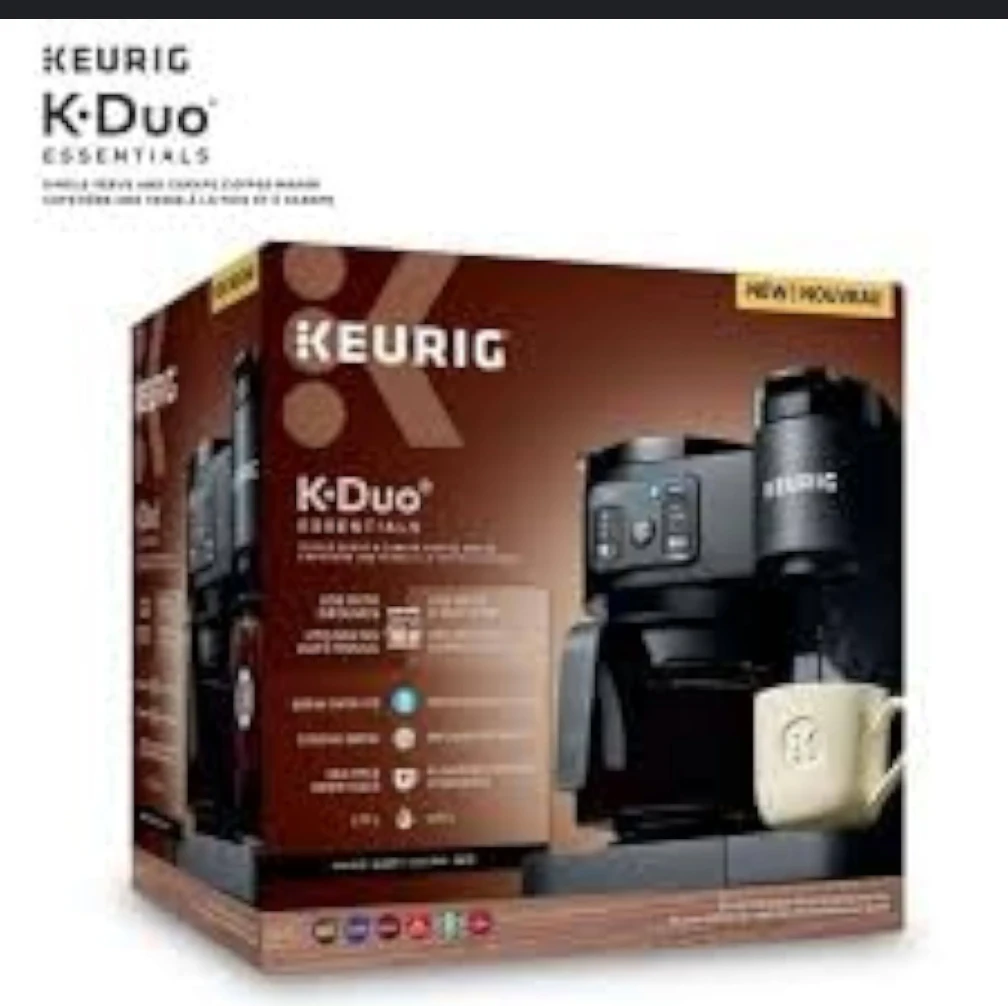 Keurig® K-Duo® Essentials Single Serve and Carafe Coffee Make
