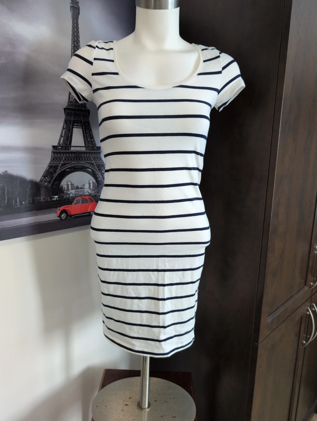 H&M Striped T-Shirt Dress