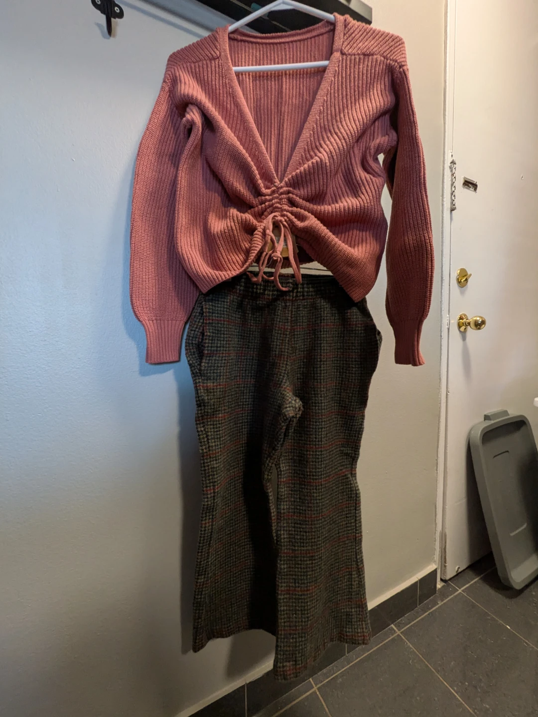 Chunky Knit Ruched Cardigan Sweater - photo 2