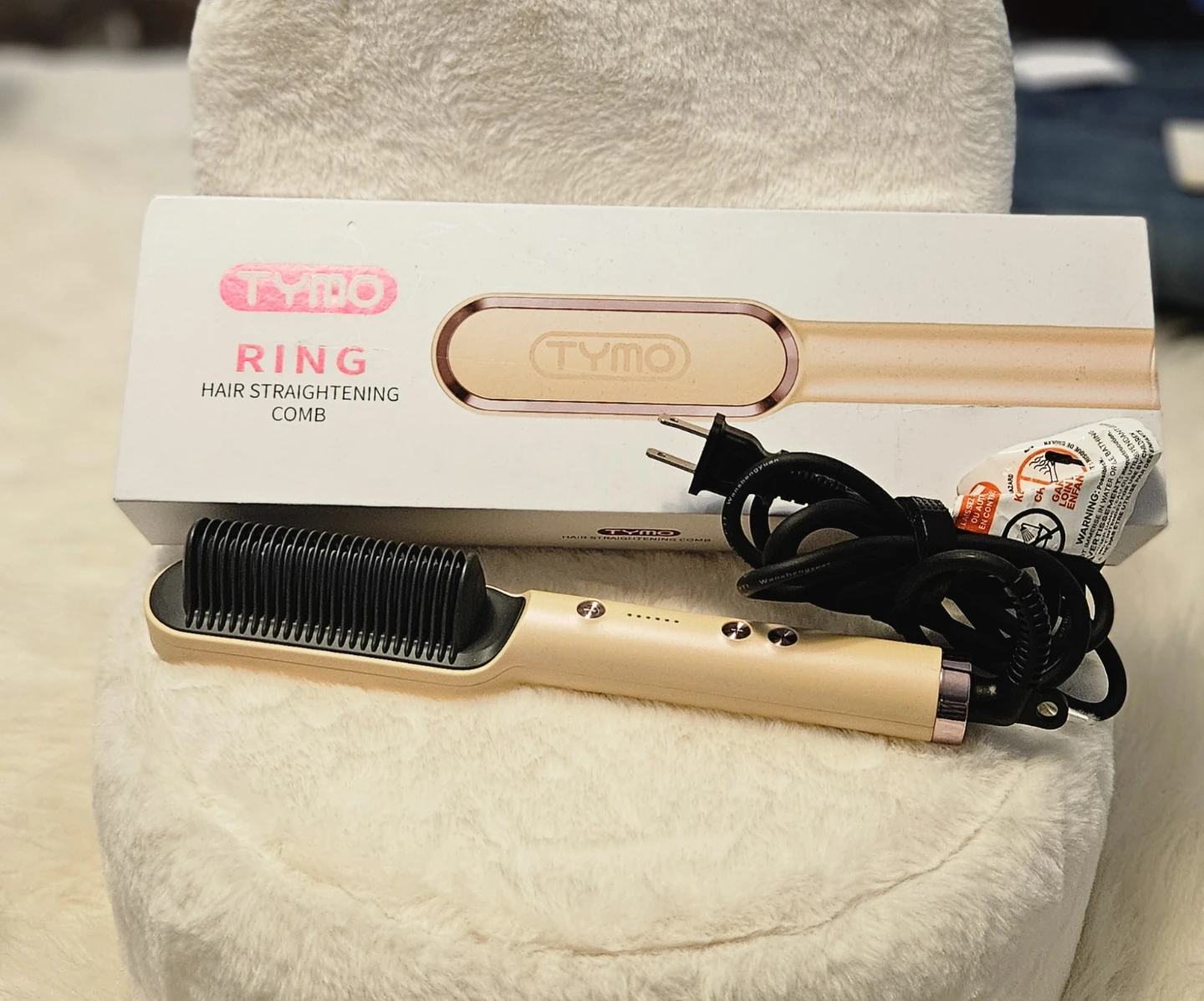 Tymo Ring Hair Straightening Comb - photo 2
