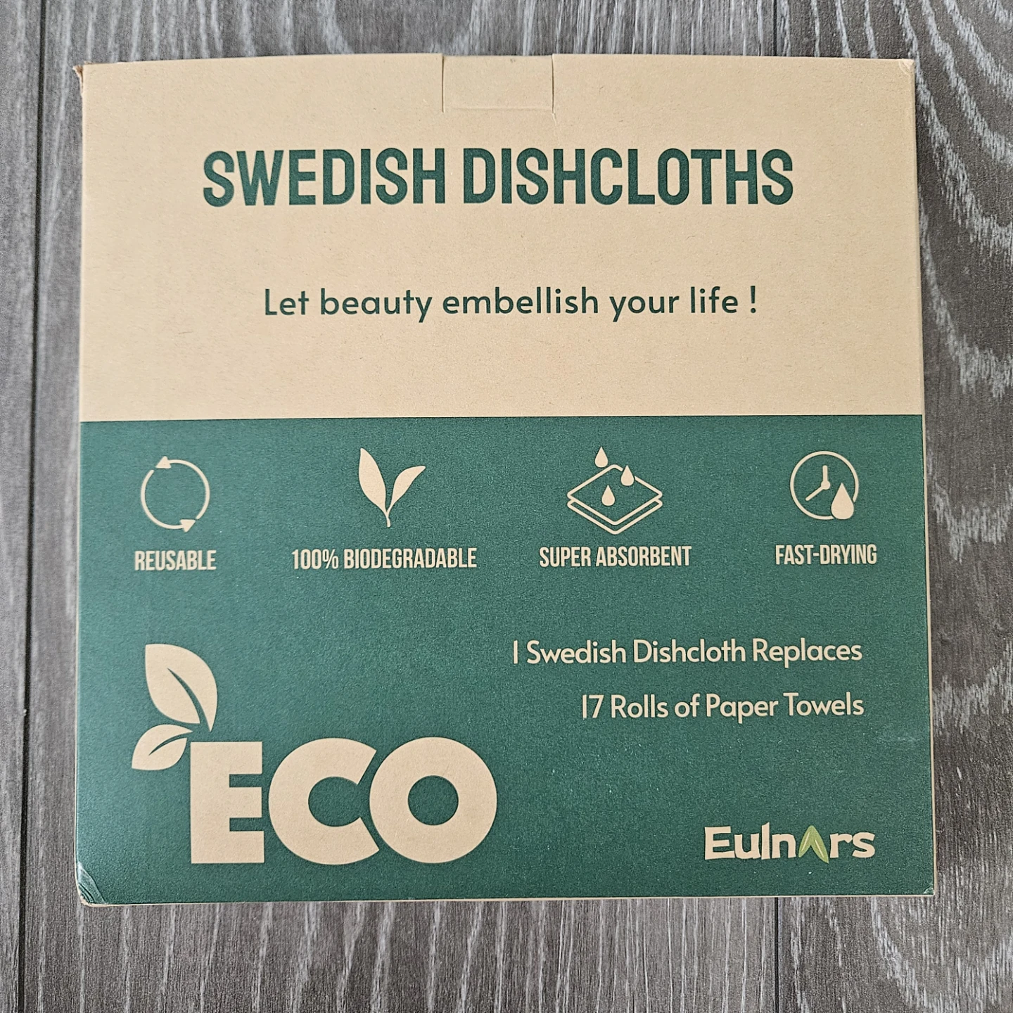 EulnArs Swedish Dishcloths (8 Pack)