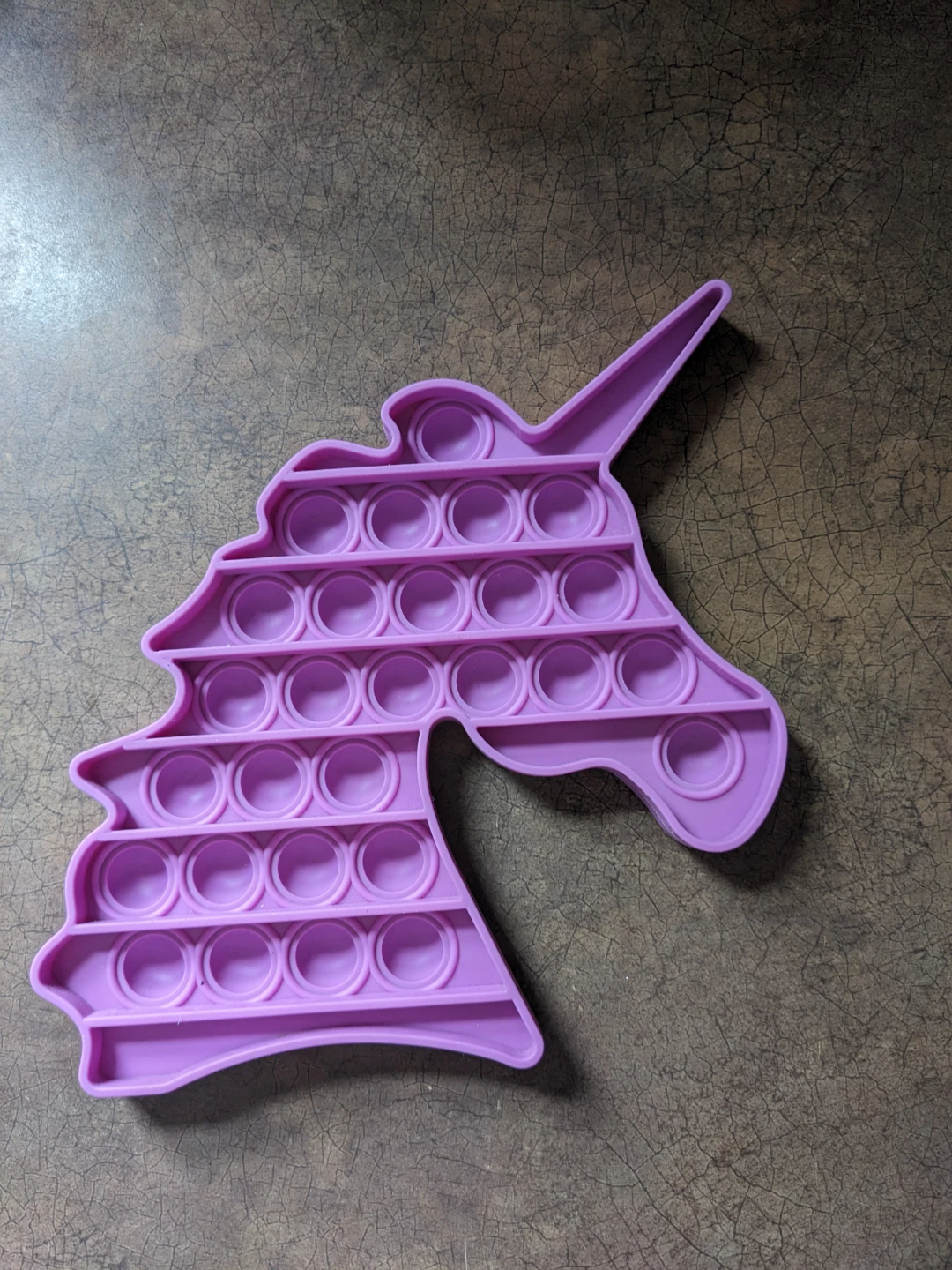 Unicorn Shaped Bubble Pop Toy - photo 3