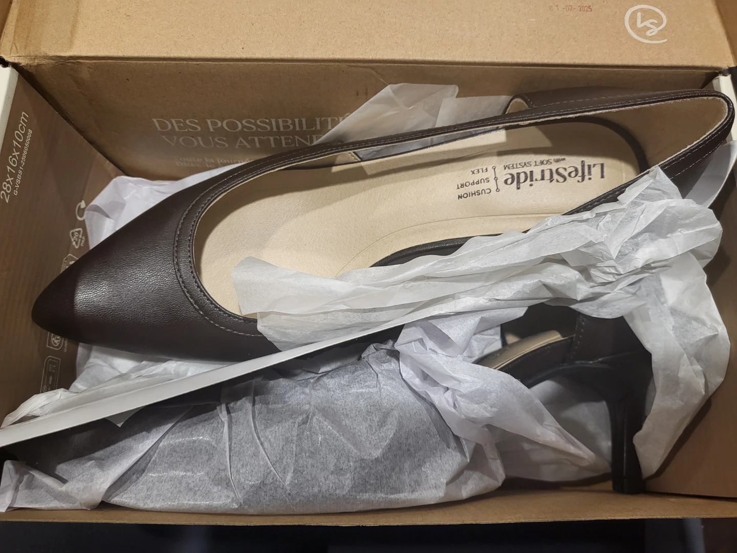 LifeStride Women's Alma Heels - Dark Brown Faux Leather - photo 3