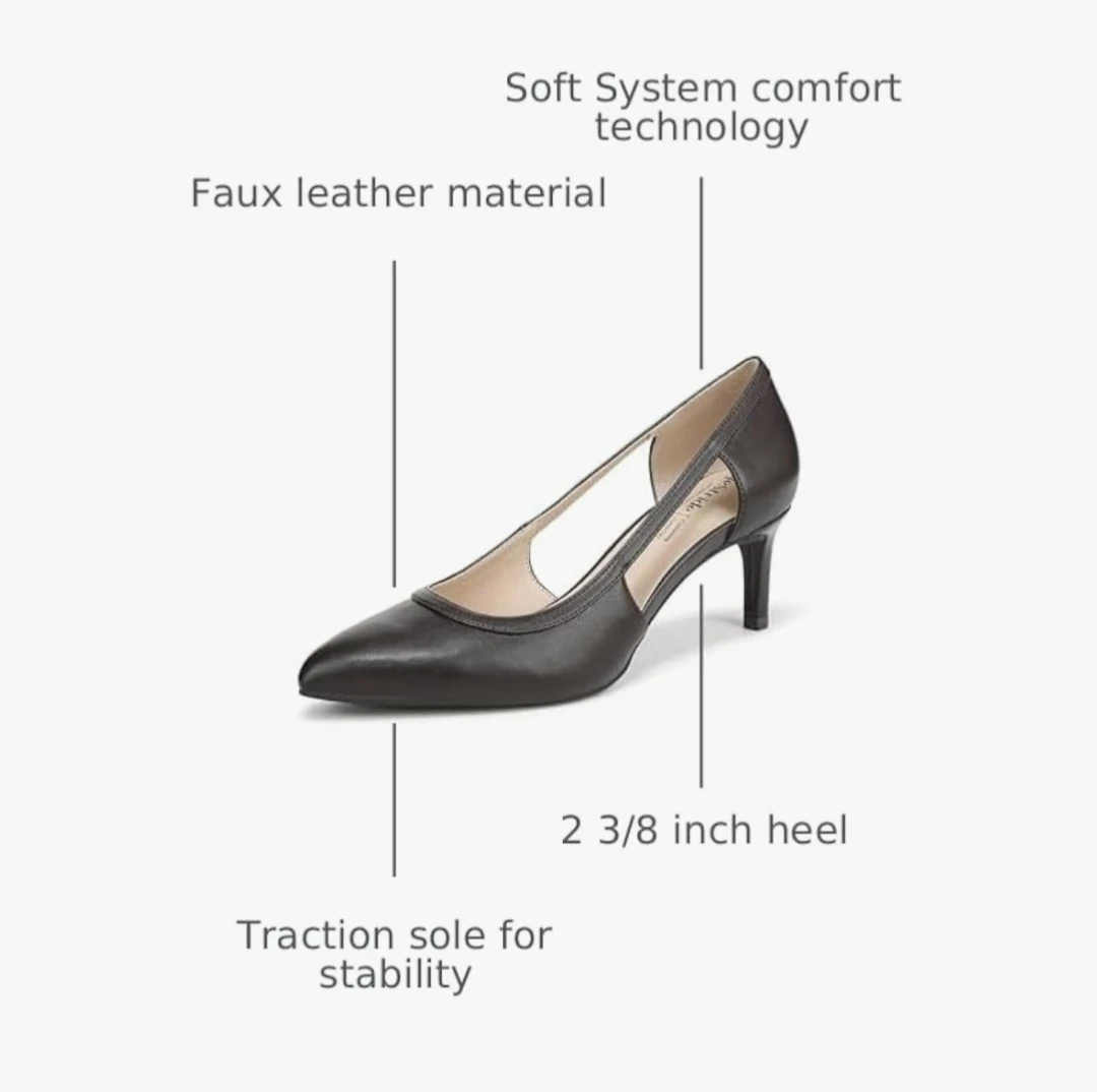 LifeStride Women's Alma Heels - Dark Brown Faux Leather - photo 5